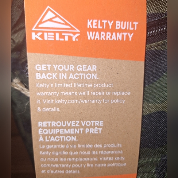 Kelty Expedition Camouflage Backpack NWT 13" Wide× 18.5" Tall× 6" Deep - Picture 3 of 10